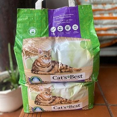  Cát Gỗ CAT’S BEST - Cát Vệ Sinh Hữu Cơ Vón Cục Mèo Lông Dài CAT’S BEST SMART PELLETS - 5L/10L 