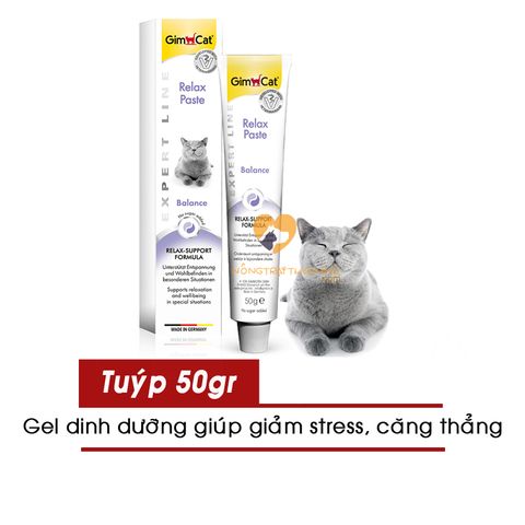  Gel Dinh Dưỡng GIMCAT Cho Mèo Bổ Sung Vitamin Tăng Cường Hệ Miễn Dịch - GimCat Multi-Vitamin 50g/Tuýp 