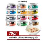  Pate Kitcat Gravy Cho Mèo Mọi Lứa Tuổi (Dạng Nước Sốt) 70g 