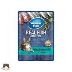  Pate Snappy Tom Real Fish Cho Mèo 85g 