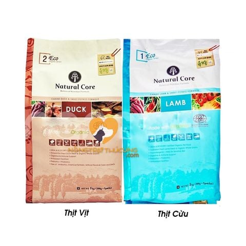  Hạt Hữu Cơ Natural Core ECO-1 Chó ORGANIC - Vị Cừu 1kg/ 2kg/ 10kg - gói nguyên hãng 