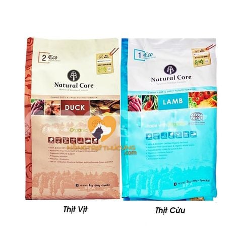  Hạt Hữu Cơ Natural Core ECO-1 Chó ORGANIC - Vị Cừu 1kg/ 2kg/ 10kg - gói nguyên hãng 