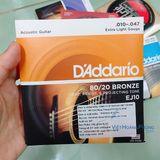  Dây Đàn Guitar Acoustic DAddario EJ10 