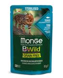  Pate Cho Mèo Trưởng Thành Monge Bwild Gói 85gr 