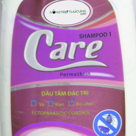  Nước tắm Shampoo 1 trị ve, ghẻ, bọ chét trên Chó Mèo - NôngTrạiThúCưng.com 