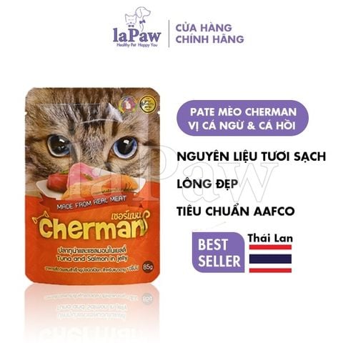  Pate Cherman Cho Mèo Trưởng Thành 85gr (Thái Lan) 