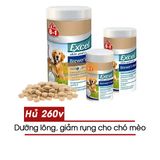  [Hộp 260 viên] Viên Dưỡng Lông EXCEL 8in1 - Mượt Lông, Giảm Rụng Lông Cho Chó Mèo (Nhập Nga) 
