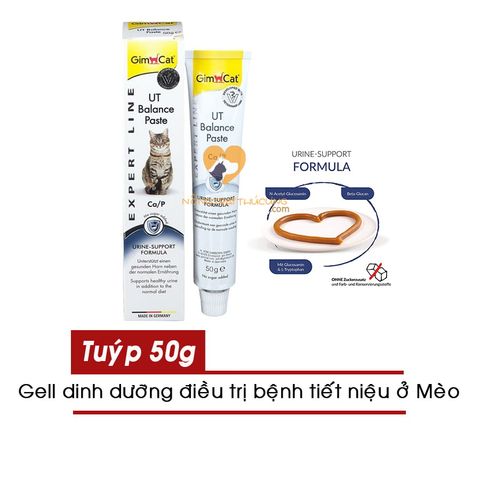  Gel Dinh Dưỡng GIMCAT Mèo 50g/Tuýp - Nhiều loại 