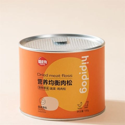  Ruốc Gà Cho Chó Mèo (Chà Bông Gà) Hipidog Cao Cấp Giúp Chó Mèo Ngon Miệng - Hộp 100g 