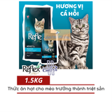 Hạt Cho Mèo Giúp Tiêu Búi Lông Reflex Plus HairBall Gói 1.5KG 