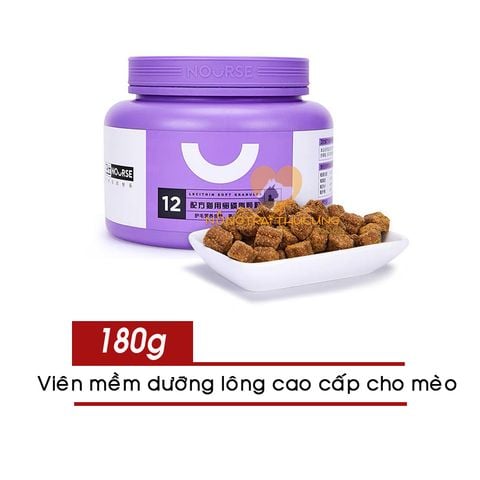  NOURSE 29 TIÊU BÚI LÔNG,TRÁNH TẮC RUỘT CHO MÈO 