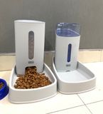  Máy Cho Ăn/Uống Tự Động Dành Cho Chó Mèo - Nhiều Màu 