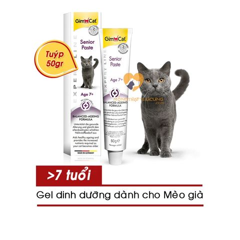  Gel Dinh Dưỡng GIMCAT Mèo 50g/Tuýp - Nhiều loại 