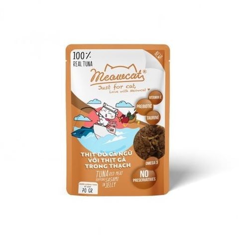  Pate Mèo MEOWCAT - 70gr - Nhiều Vị 