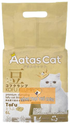  Cát Đậu Phụ Vệ sinh Cho Mèo AATAS 6L- 2.5kg - Nhiều mùi 