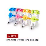  Bình nước lớn treo lồng cao cấp cho thú cưng - 500ml 