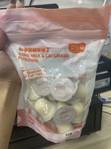  Pudding Thạch Sữa Dê Bổ Sung Canxi Cho Mèo 