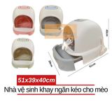  Nhà Vệ Sinh Size Lớn Có Khay Kéo Dưới 