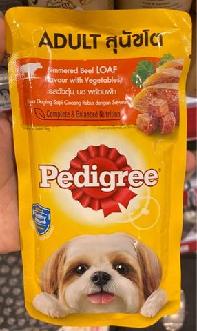  Pate Chó lớn PEDIGREE Adult - 130g - Nhiều vị 