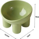  Bát Ăn Chống Gù Đế Cao Ba Chân - Nhiều Màu 
