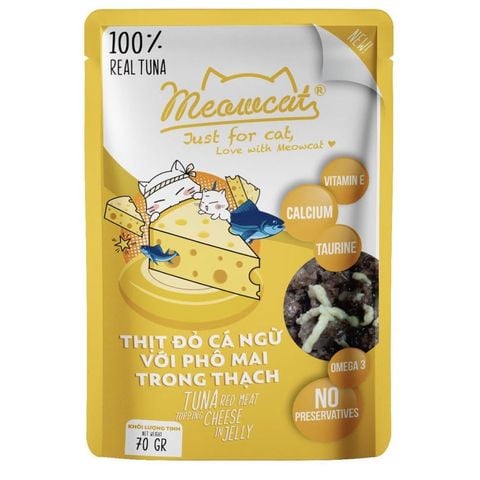  Pate Mèo MEOWCAT - 70gr - Nhiều Vị 