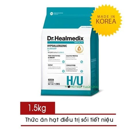  Hạt cho chó Dr.Healmedix Hypoallergenic & Urinary 