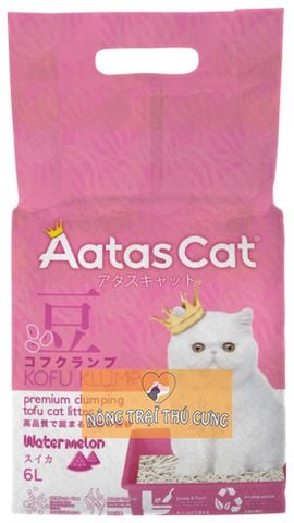  Cát Đậu Phụ Vệ sinh Cho Mèo AATAS 6L- 2.5kg - Nhiều mùi 