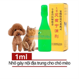  Nhỏ Gáy Chó Mèo Trị Ve, Rận, Bọ Chét (Nội Địa Trung) 