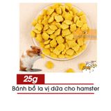  Bánh Bồ La Vị Dứa Cho Hamster - 25g 