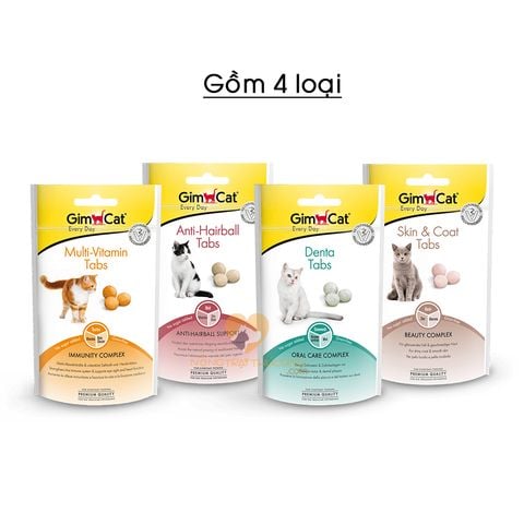  Bánh Thưởng Viên GimCat Cho Mèo Con Gói 40g 