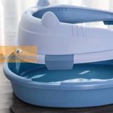  Khay Vệ Sinh Tai Mèo (Tặng kèm xẻng) - Nhiều Size 