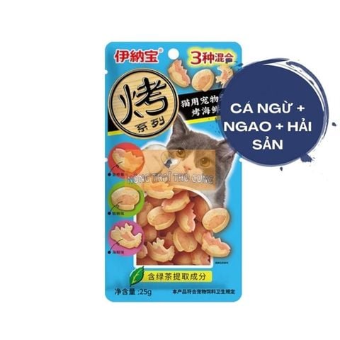  BÁNH THƯỞNG CHO MÈO INABA - 25G 