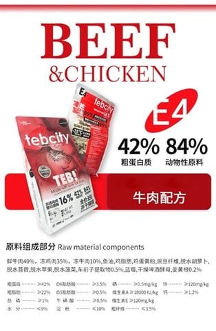  [BAO 9KG] Hạt Cho Mèo Mix Thịt Sấy Teb City - Đủ Vị 