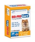  Viên Nhai BIO-PRO GARD Diệt Ve, Rận, Bọ Chét, Ghẻ, Ghẻ Tai, Viêm Da 