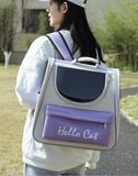  Balo Hello Cat Vận Chuyển Chó Mèo Tiện Lợi- 37x25x34cm 