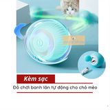  Đồ Chơi Banh Lăn Tự Động Kèm Dây Sạc 