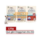  Xương Gặm - Que Gặm DoggyMan Cho Chó 120g - Bổ Sung Vitamin 