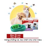  Vòng Cổ Chống Ve, Rận, Bọ Chét Chó Mèo Bioline 2-10kg 