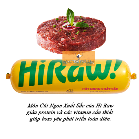  Thịt Tươi Hi RAW (Raw Cat Food) Cho Mèo (Không Chế Biến Lại) 