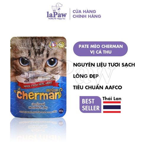  Pate Cherman Cho Mèo Trưởng Thành 85gr (Thái Lan) 