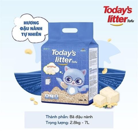  Cát Đậu Nành Cho Mèo Today's Litter 7L - Nhiều Mùi 