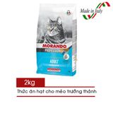  Hạt Mèo Trưởng Thành Morando (Ý - Italy) MORANDO 2KG - Nhiều Vị 