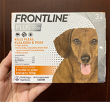  Thuốc Nhỏ Gáy Trị Ve và Bọ Chét Trên Chó FRONTLINE PLUS DOG 
