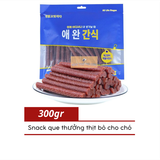  Snack Thưởng Thịt Bò Cho Chó 300gr 