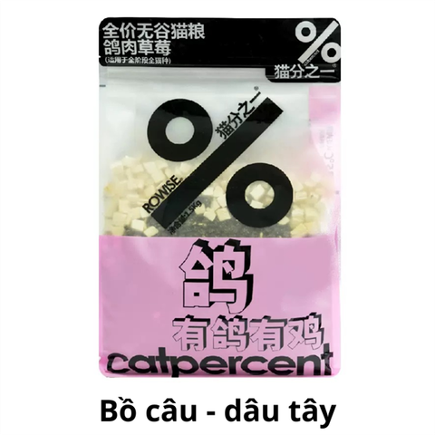  Hạt Cat Percent % Mix Topping Trái Cây Cho Mèo Mọi Lứa Tuổi - 1.5kg 