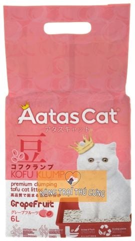  Cát Đậu Phụ Vệ sinh Cho Mèo AATAS 6L- 2.5kg - Nhiều mùi 