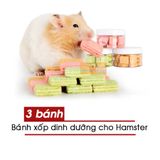  Bánh Xốp Dinh Dưỡng Cho Hamster (3 Bánh) 