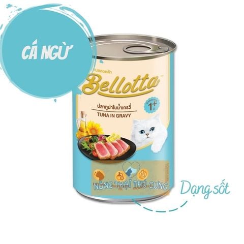  Pate Cho Mèo Bellotta Lon 400g 