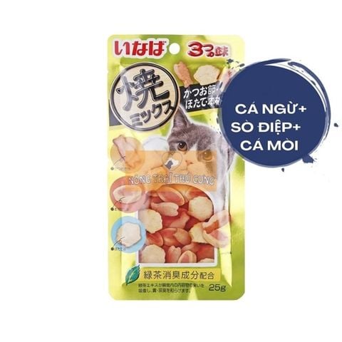  BÁNH THƯỞNG CHO MÈO INABA - 25G 