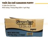  Thùng 4 gói hạt Chó GANADOR ADULT/PUPPY 3kg 